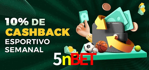 10% de bônus de cashback na 5nbet